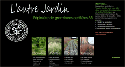 Desktop Screenshot of pepinierelautrejardin.com